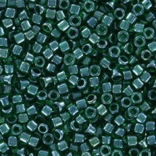 Toho Treasure beads 11/0 Inside-Color Emerald/Dk Emerald-Lined TT-01-796